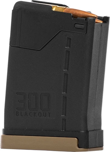 Lancer L5AWM AR-15 Opaque 300 Blackout 10rd Magazine, Black - 999000428006