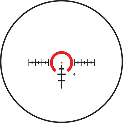 Burris Scope RT6 1-6X24 30MM Illuminated Ballistic AR Matte