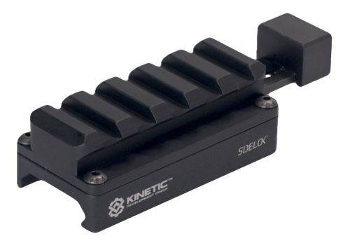Kinetic Development Sidelock Universal Riser Short Black Aluminum - SID5-050