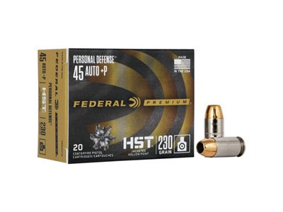 Personal Defense Ammunition - 45 Auto +p, 230 Gr, Hst Jhp, 950 Fps, 20-bx