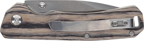 UNCLE HENRY KNIFE UH FOLDER 3" PAKKA WOOD/SS PROMO Q3 25'<