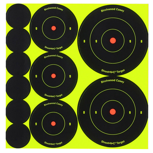 Birchwood Casey Shoot N C Self-Adhesive Targets 12 Pack