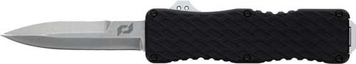 SCHRADE KNIFE UPROAR D/A OTF 3" D2 BAYONET POINT BLACK/SS