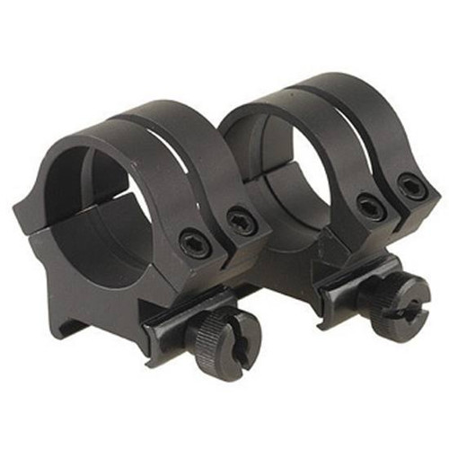 Weaver Quad Lock Detachable Scope Rings 1" X-High Matte - 49049