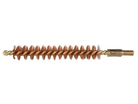 Pro-Shot Bore Brush .35 Cal/ 9mm Rifle #8-32 Thread Bronze Bristles Brass Core - 35R