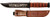 KA-BAR USMC OEF AFGHANISTAN 7" W/LEATHER SHEATH USMC
