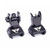 Wilson Combat AR-15 Sight Set Manual Deploy Picatinny Rail Mount
