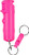 SABRE Pepper Gel Spray with Quick Release Whistle Flip Top Pink - F15-PUSG-W2