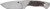 CobraTec Twin Mountain 4" Fixed Blade Geniun Stag with Sheath - CTTWMSTG4