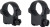 RUGER 4BHM/5BHM MED MATTE 1" RING SET