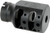 Midwest MI Alpha Tank Brake 1/2X28 9MM Black Matte Nitride