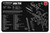 GSM TekMat 11x17 Gun Cleaning Mat - HK P30