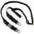Military TacShield Warrior 2n1 Sling with HK Snap Hook 1.25" Black