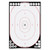 Birchwood Casey Shoot N C White/Black Silhouette Targets 12" x 18" 5/Pack - BC34615