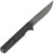 CobraTec Streamline G-10 Folder Knife Folding Blade Black