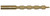 J. Dewey Brass Rifle Jag - Female Thread 8-36 .22 cal