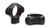 Konus 2-Piece Steel Riflescope Rings for Airguns & .22 Rails 30mm Low Black