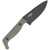 CobraTec Kingpin Knife Fixed Blade OD Green