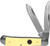 ABKT ROPER PECOS TRAPPER 2.5" LINER LOCK CREAM HANDLES