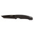 Telum Titan Tactical Automatic Folding Knife 4" Tanto Blade Black
