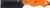 CRKT Razel Compact 2.32" D2 Veff Serrations Orange W/Shth