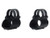 Weaver See-Thru Steel Lock Ringmount (Baseless System) - 1" Marlin 336 Black