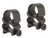 Weaver Detachable See-Thru Scope Rings - 1" Matte