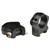 Warne Scope Mounts Mountain Tech Rings - Matte Black High 30MM