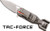 Master Cutlery MC Tac-Force 2.25" Drop Point Folder Gray Shark Bomb/Stainless