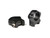 Warne Mountain Tech Rings Matte Black, Medium, 30mm - 7214M