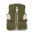 The Allen Company Ace Shooting Range Vest with Moveable Shoulder Pad R or L Green XL/2XL