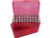 P-50 Series Large Handgun Ammo Box - 50 Round Clear Red