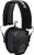 Walker's Razor Slim Electronic Muff Black - GWP-RSEM