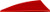 Tactical Vanes Driver 2.25" Red 36 Pack