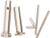 Battle Arms Enhance Take Down Pin Set Titanium Natural