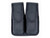 Double Mag Pouch (single Row) Cordura - Black, 9mm-.40 Cal-.45 Cal