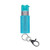 Security Equipment Pepper Spray W/ Jeweled Design And Snap Clip - Teal 25 Bursts