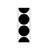 Pro-Shot 1" Repair Patches 432 / Black - P432