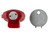 Allen Trigger Lock Open With Key Red Polymer Firearm Fit- Handgun - 18511