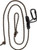 Muddy Safety Harness Lineman's Rope W/Carabiner & Prusik Knot