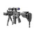 Fab Defense Rotating Tactical Foregrip and Bipod Black