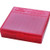 P-100 SERIES LARGE HANDGUN AMMO BOX - 100 ROUND - CLEAR RED