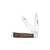Rock Ridge Abkt Cattleman Trapper Cowhand Knife 2 Blades Brown