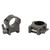 Warne Maxima 1" HRZ QD HI Rings Black