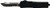 TEMPLAR KNIFE LARGE OTF BLACK RUBBER 3.5" BLACK TANTO SRRTD