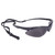 Radians Outback Shooting Glasses Black with Smoke Lens
