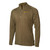 GSM Muddy Nucleus Heated Quarter Zip Long Sleeve Shirt Brown Clay 3XL
