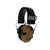 RAZOR PATRIOT SERIES EAR MUFFS - BATTLE BROWN, NRR 23DB