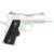 Crimson Trace Front Activation Green Handgun Lasergrips for 1911 Compact Black