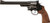 Umarex S&W M29 Airgun Revolver with 8" Barrel Electroplated Blue - 2254806